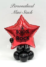 Load image into Gallery viewer, Personalised Mini Balloon Stack - 2 Tier Table Top