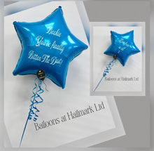 Load image into Gallery viewer, Personalised Foil Balloon ( BOTH SIDES)