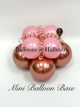 Load image into Gallery viewer, Personalised Bubble Balloon with Smaller Balloons Inside on a Small Balloon Base