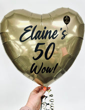 Load image into Gallery viewer, Personalised Foil Balloon ( BOTH SIDES)