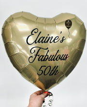 Load image into Gallery viewer, Personalised Foil Balloon ( BOTH SIDES)