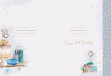 Load image into Gallery viewer, Grandson 18 Birthday Card - Boxed