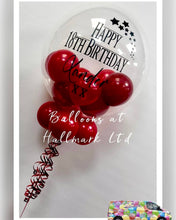 Load image into Gallery viewer, Personalised Helium Bubble Balloon - Small Balloons Inside