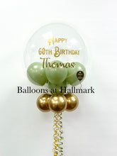 Load image into Gallery viewer, Personalised Helium Bubble Balloon - Small Balloons Inside