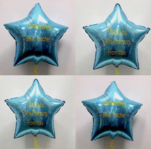 Load image into Gallery viewer, Personalised Foil Balloon ( BOTH SIDES)