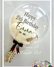 Load image into Gallery viewer, Personalised Helium Bubble Balloon - Small Balloons Inside