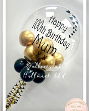 Load image into Gallery viewer, Personalised Helium Bubble Balloon - Small Balloons Inside