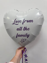 Load image into Gallery viewer, Personalised Foil Balloon ( BOTH SIDES)