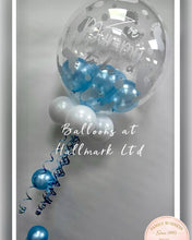 Load image into Gallery viewer, Personalised Helium Bubble Balloon - Small Balloons Inside