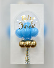 Load image into Gallery viewer, Personalised Helium Bubble Balloon - Small Balloons Inside