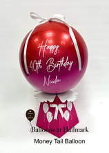 Load image into Gallery viewer, Personalised Money Tail Balloon