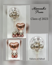 Load image into Gallery viewer, Helium Filled Personalised Bubble Balloon Prom