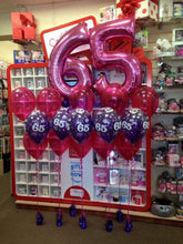 Load image into Gallery viewer, Large Magenta Number Balloon - Choose Required Number