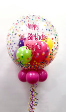 Load image into Gallery viewer, Personalised Helium Bubble Balloon - Small Balloons Inside