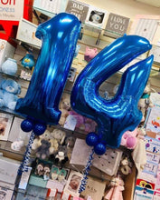 Load image into Gallery viewer, Large Blue Number Balloon - Choose Required Number