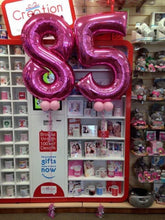 Load image into Gallery viewer, Large Magenta Number Balloon - Choose Required Number