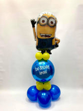 Load image into Gallery viewer, Personalised Balloon Stack Topped With Any Character Balloon