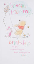Load image into Gallery viewer, Mummy Birthday Card - Winnie The Pooh Design