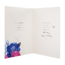 Load image into Gallery viewer, Mum Birthday Card - Floral Design with Pearl Heart Attachment