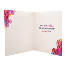 Load image into Gallery viewer, Mum Birthday Card - Glitter Cake Design