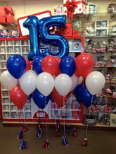 Load image into Gallery viewer, Large Blue Number Balloon - Choose Required Number
