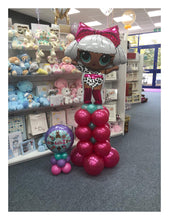 Load image into Gallery viewer, Balloon Tower Topped With Any Character or Large Number Balloon
