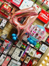 Load image into Gallery viewer, Large Rose Gold Number Balloon - Choose Number Required
