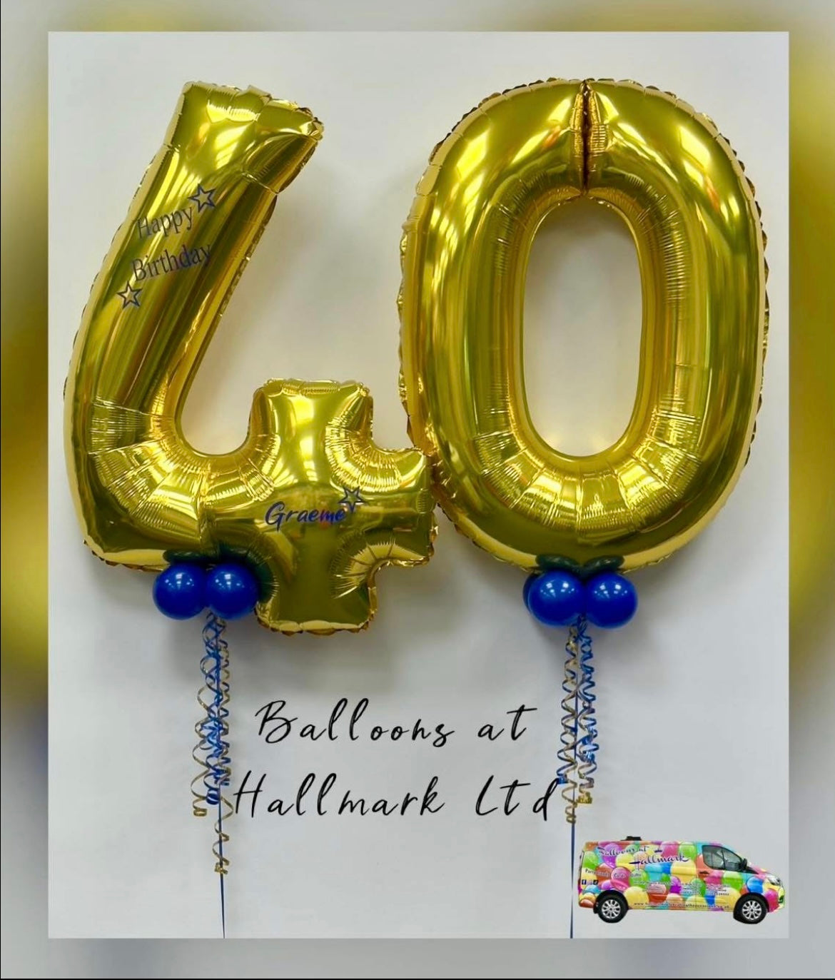 Large Number Foil Balloons – Balloons at Hallmark Ltd