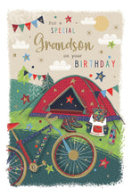 Load image into Gallery viewer, Grandson Birthday Card
