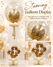 Load image into Gallery viewer, Age Mini Stack with Balloon inside a Balloon Display
