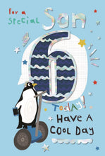 Load image into Gallery viewer, Son 6 Birthday Card
