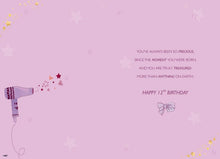 Load image into Gallery viewer, Granddaughter 12th Birthday Card
