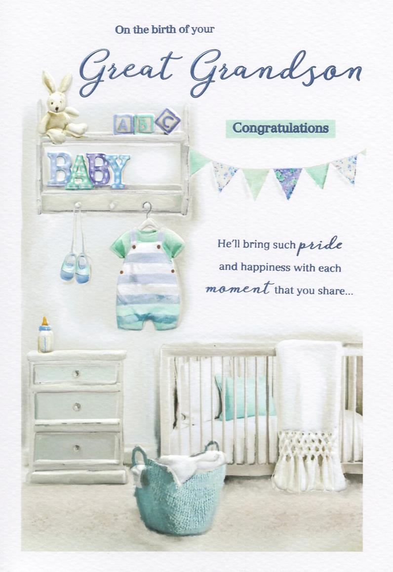 Baby - On the birth of your Great Grandson