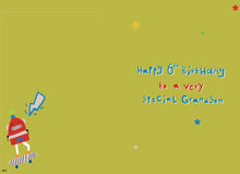 Load image into Gallery viewer, Grandson 6 Birthday Card

