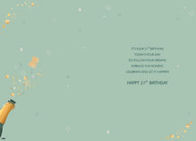 Load image into Gallery viewer, Nephew 21st Bday  Card
