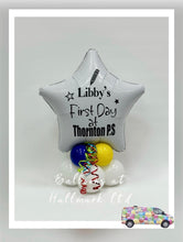Load image into Gallery viewer, First Day at School Personalised Mini Balloon Stack
