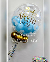 Load image into Gallery viewer, Personalised Helium Bubble Balloon - Small Balloons Inside
