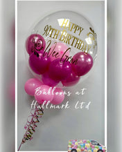 Load image into Gallery viewer, Personalised Helium Bubble Balloon - Small Balloons Inside
