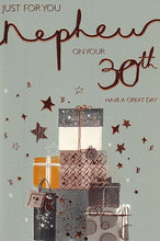Load image into Gallery viewer, Nephew 30th Birthday Card
