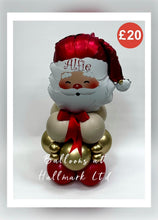 Load image into Gallery viewer, Santa Balloon Stack - Personalised
