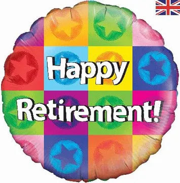 18” FOIL - HAPPY RETIREMENT