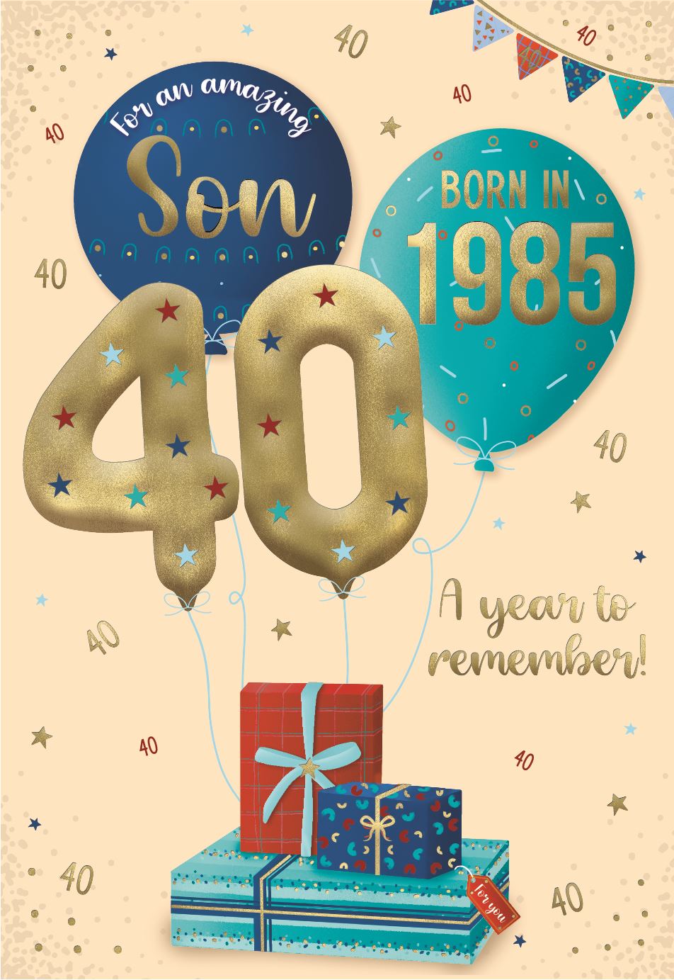 Son Age 40 - Born 1985
