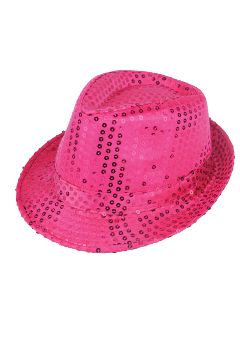 Pink Gangster Sequin Hat