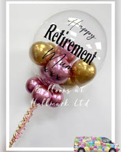 Load image into Gallery viewer, Personalised Helium Bubble Balloon - Small Balloons Inside
