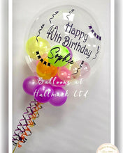 Load image into Gallery viewer, Personalised Helium Bubble Balloon - Small Balloons Inside
