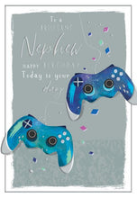 Load image into Gallery viewer, Nephew Birthday Card -Game Controller
