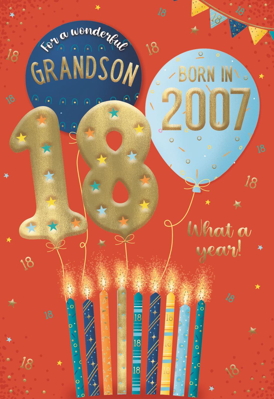 Grandson Age 18 - Born 2007