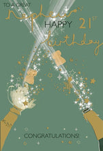 Load image into Gallery viewer, Nephew 21st Bday  Card
