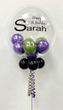 Load image into Gallery viewer, Personalised Helium Bubble Balloon - Small Balloons Inside
