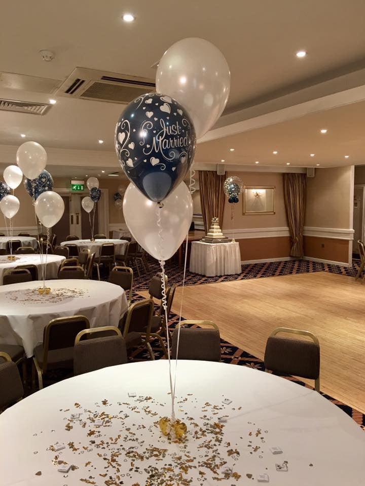 Set of 3 11” latex balloons
